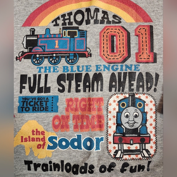 Thomas - Thomas The Tank Engine Crewneck Sweater 2T - Picture 2 of 5